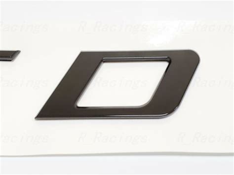 New Oem 18 20 Ford Expedition Stealth Black Hood Emblem Letters Front