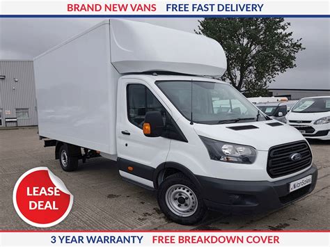 New Ford Transit L Fwd Ecoblue Ps Luton Van Lwb Free