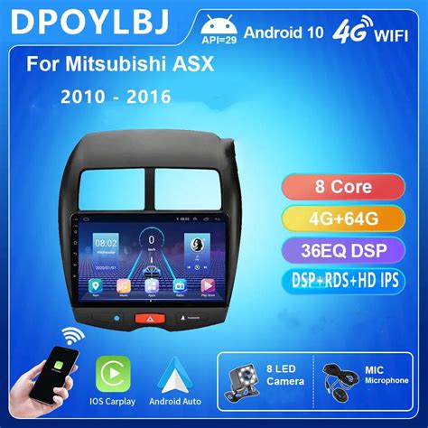 G Gps Rds Car Radio For Mitsubishi Asx Video Player