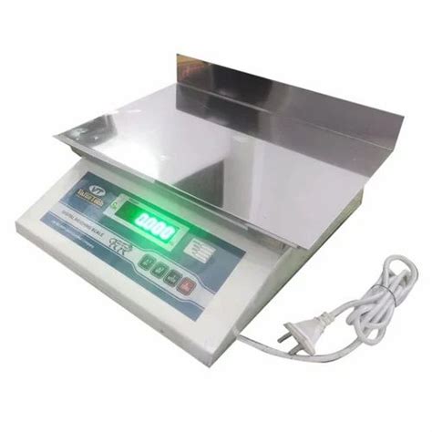 Value Tech Mild Steel Kg Table Top Electronic Weighing Scale Model