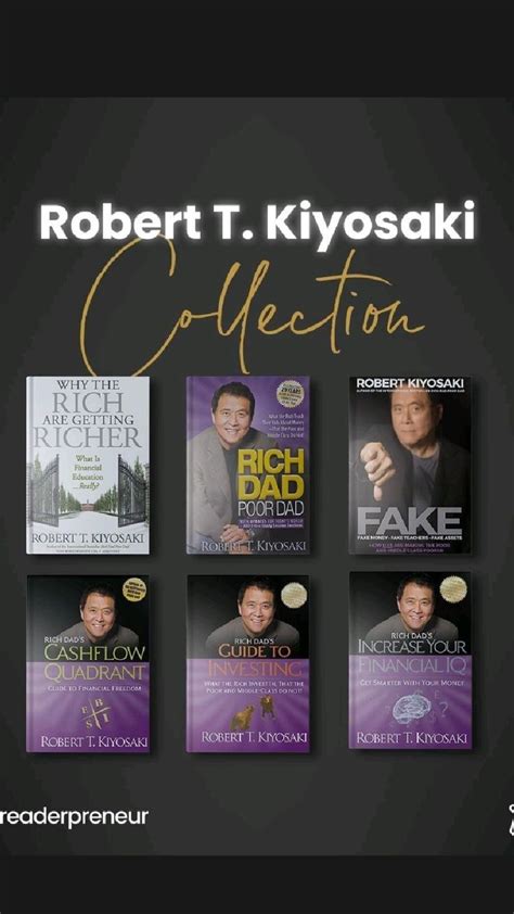 Robert Kiyosaki Top Books | Kiyosaki books, Books to read, Robert ...