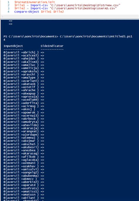 Powershell Compare Two Csv Files Programming Development