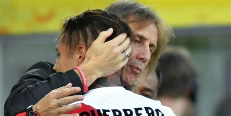 Ricardo Gareca Tras El Primer Gol De Guerrero En Racing De Paolo No