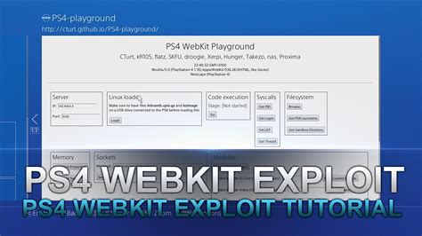 Ps Webkit Exploit Setup Tutorial Youtube