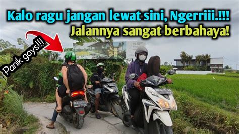 Situasi Jalan Paling Extreme Di Berawa Canggu Bali YouTube