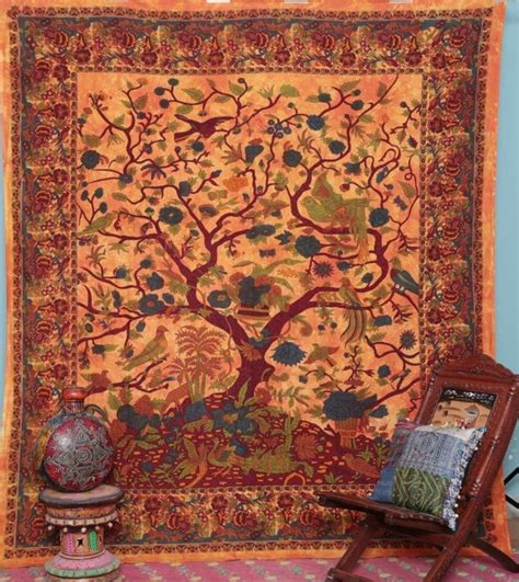 Tapestry Cotton Decorative Wall Hanging 84 X 54 Inch Etsy