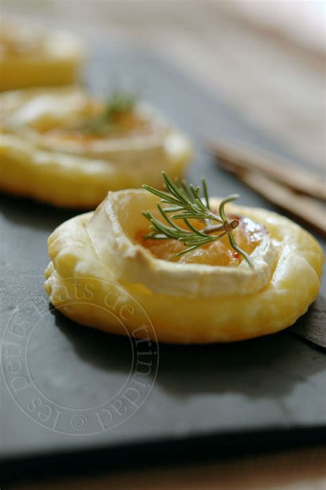 les petits plats de trinidad Tartelettes feuilletées au chèvre au