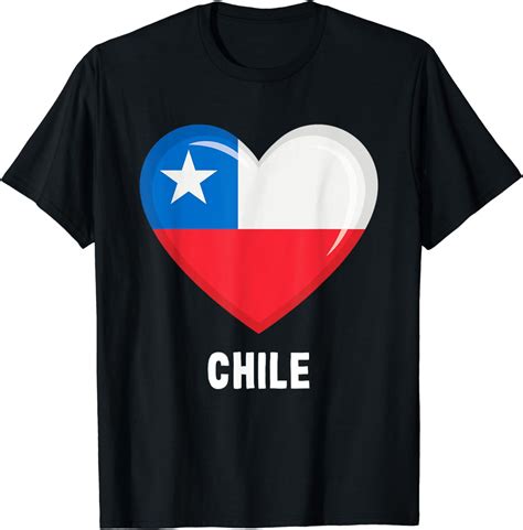 Chile Flag Chilean Clothing And Ts Chile Flag Chilenian T Shirt