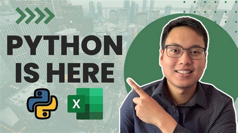 A Quick And Easy Guide To Using Python In Excel Office 365 Youtube