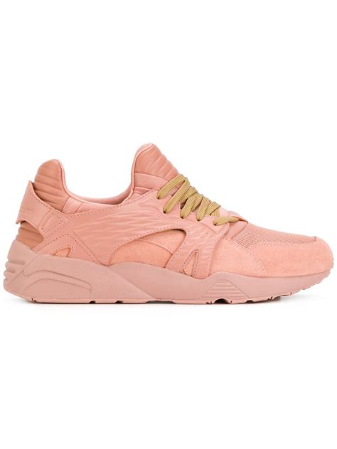 Puma X Han Kjobenhavn Blaze Cage Sneakers Pink Farfetch Ao