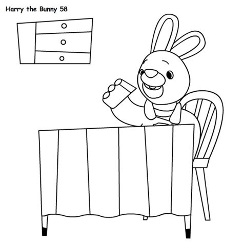 Harry The Bunny Coloring Pages