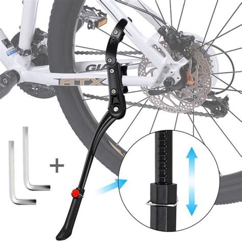 B Quille V Lo R Glable En Hauteur Pliant Universel Pour Vtt