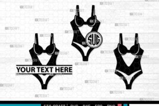 Lingerie Svg Monogram Bras Svg Graphic By Pixel Elites Creative Fabrica