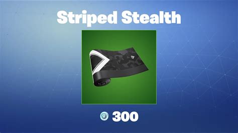 Striped Stealth Fortnite Wrap Youtube