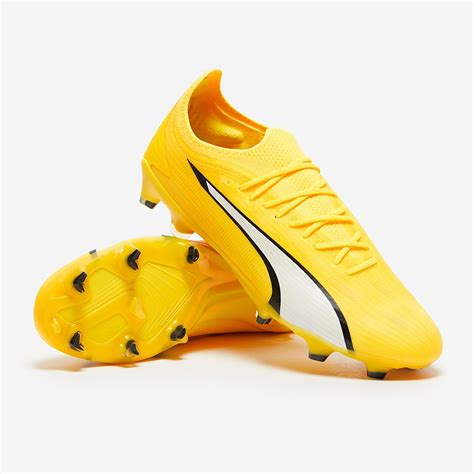 Puma Ultra Ultimate Fg Ag Voltage Yellow Blaze Puma White Puma