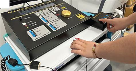 Methods Of Cpt Measurement A Image Of The Neurometer Cpt Device