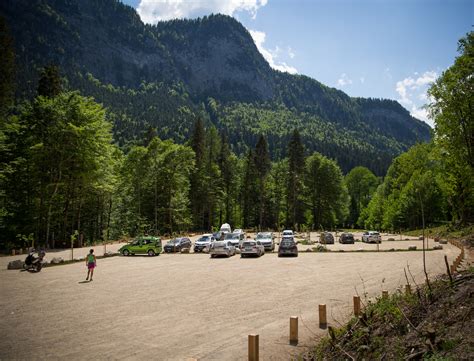 Brandenberger Ache Neuer Parkplatz Kaiserhaus Kufstein