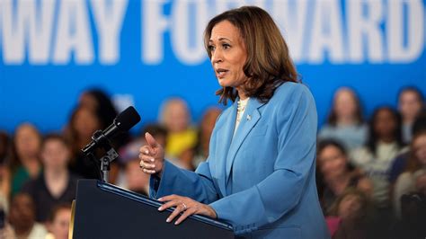 Kamala Harris Addresses Supporters In Raleigh Nc Brimco