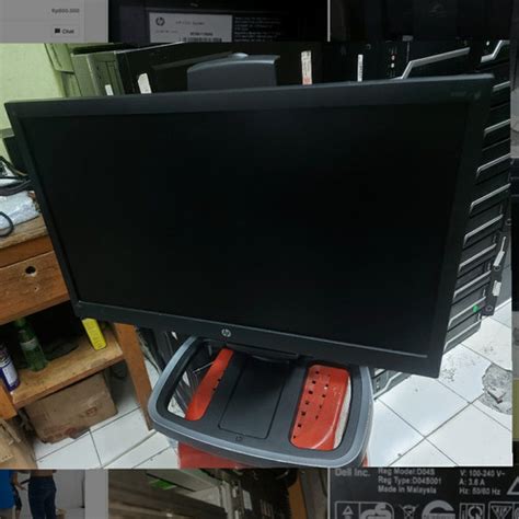 Jual Monitor Hp Inchi V Led Wide Mulus Bergaransi Lengkap Kabel