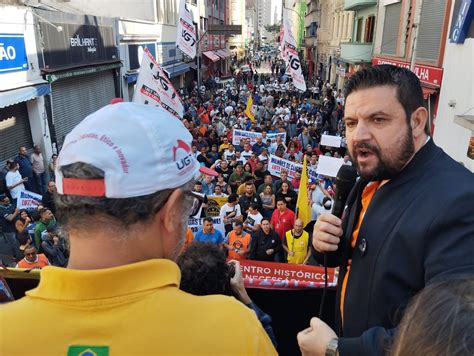 Nosso Sindicato E For A Sindical Participam Da Campanha Pela