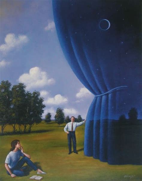 Rafal Olbinski Surrealism Painting Rafal Surreal Art