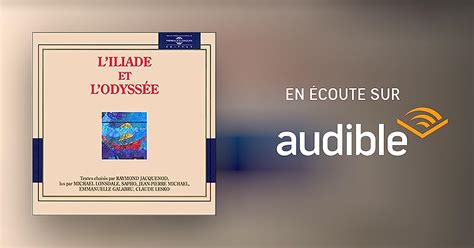 L Iliade Et L Odyss E Livre Audio Hom Re Audible Ca