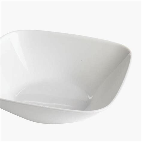 Buy Corelle Livingware Series White Solid Vitrella Glass Serving Bowl