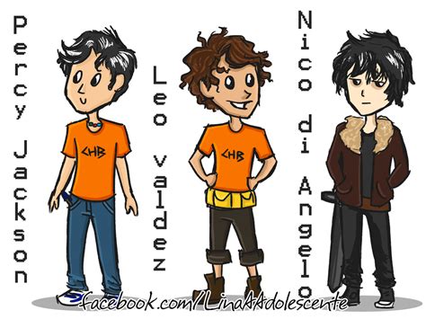 Percy Leo And Nico 1280 X 960 By Lina A Adolescente On Deviantart