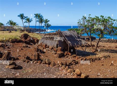 A Structure At Lapakahi State Historical Park An Ancient Hawaiian