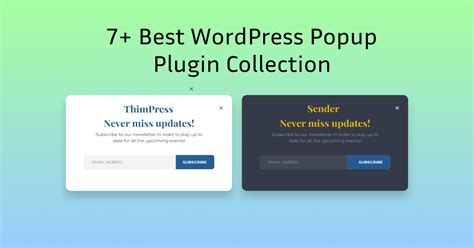 7 Best WordPress Popup Plugin Collection For 2023