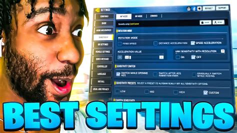 BEST AIMBOT SENSITIVITY SETTINGS In COD Mobile SEASON 9 COD Mobile