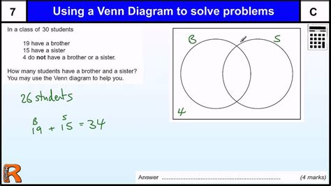 Examples Of A Venn Diagram Problem Problem Solving Using Ven