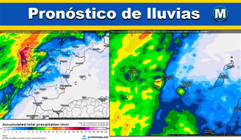 Pron Stico De Lluvias Siete D As Activados Avisos En Canarias Por