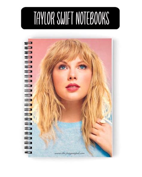 Taylor Swift Notebook Thepenguinpal