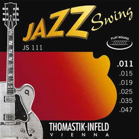 Thomastik Js111 Jazz Swing Flatwound 11 47