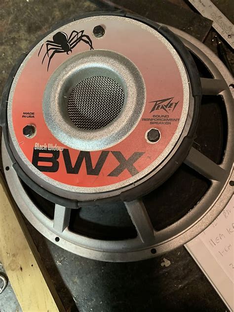 Peavey He Bwx Black Widow Subwoofer Speaker S Reverb