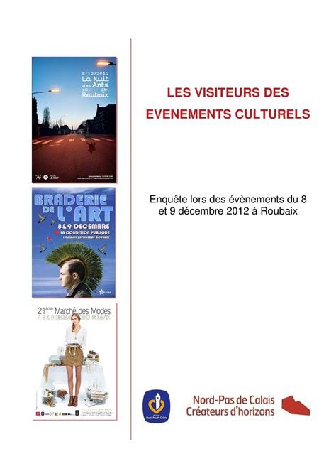 Calam O Les Visiteurs Des V Nements Culturels Roubaix D Cembre