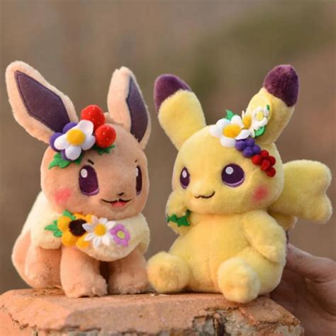 Peluche de Pokémon auténtico juego de Anime japonés kawaii Pikachu