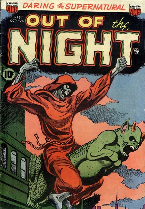 Out Of The Night American Comics Group Acg Horror Comics Sci Fi