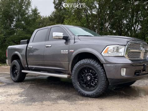 2018 Ram 1500 With 20x10 19 Hostile Fury And 35 12 5R20 Nitto Ridge