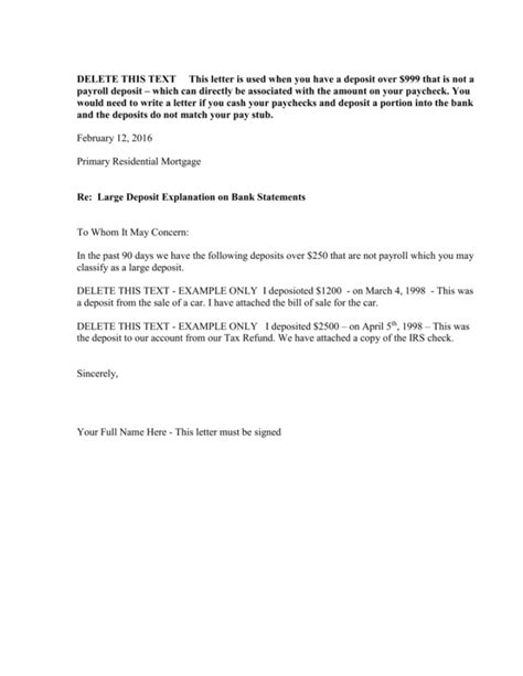 Letter Of Explanation Template Detrester