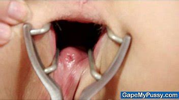 Blonde Babe Paris Uses Pussy Gape Spreader XNXX