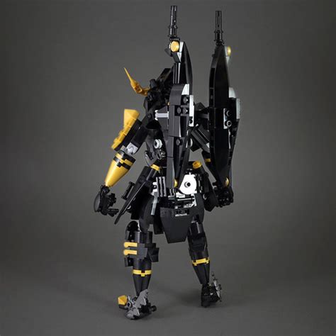 Black Samurai Mech LEGO 7 Flickr