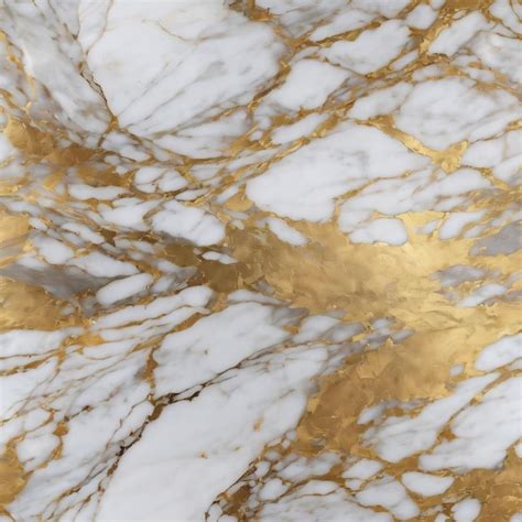 Premium Photo White Gold Marble Texture Pattern Background With High