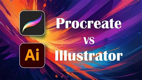 Procreate Vs Illustrator Youtube