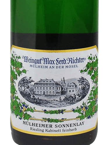 Weingut Max Ferd Richter Mulheiner Sonnenlay Riesling Kabinett