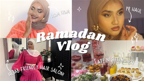 Ramadan Vlog Modest Clothing Haul Hijabi Friendly Hair Salon Pr Haul