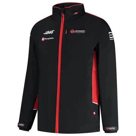 Haas F1 Rainjacket Lightweight Moneygram Haas F1 Team And Tricorp