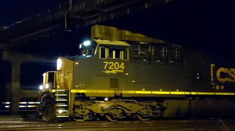 Csx I Headed Northbound In Monroe Nc With Csxt In The Lead