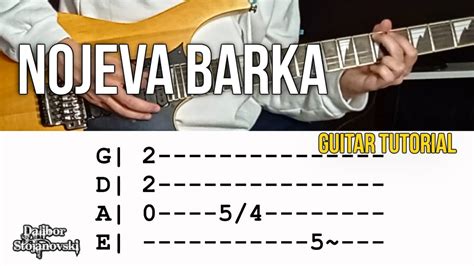 Riblja Orba Nojeva Barka Lekcija Za Gitaru Guitar Tutorial Youtube